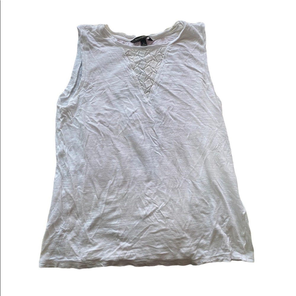 Tank W/ Lace Detail